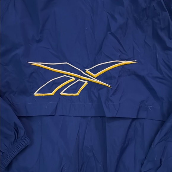 Reebok Blue Windbreaker Jacket - vintage Y2K - Picture 8 of 9